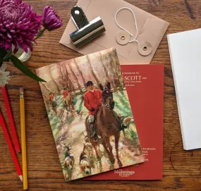 Munnings Hunting Morning A5 Soft Covered Note & Sketch Book