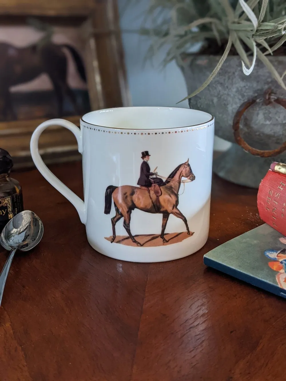 Munnings My Wife My Horse Fine Bone China Mug