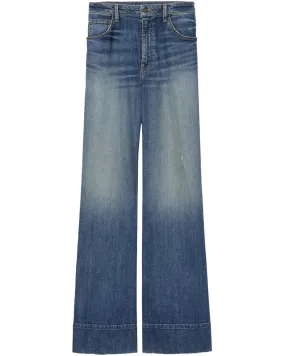 Nadege Wide Leg Jean in Classic Wash