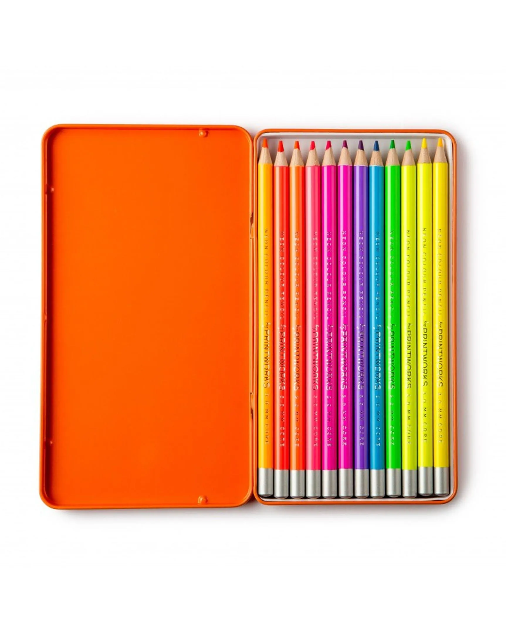 Neon color pencils 12pz