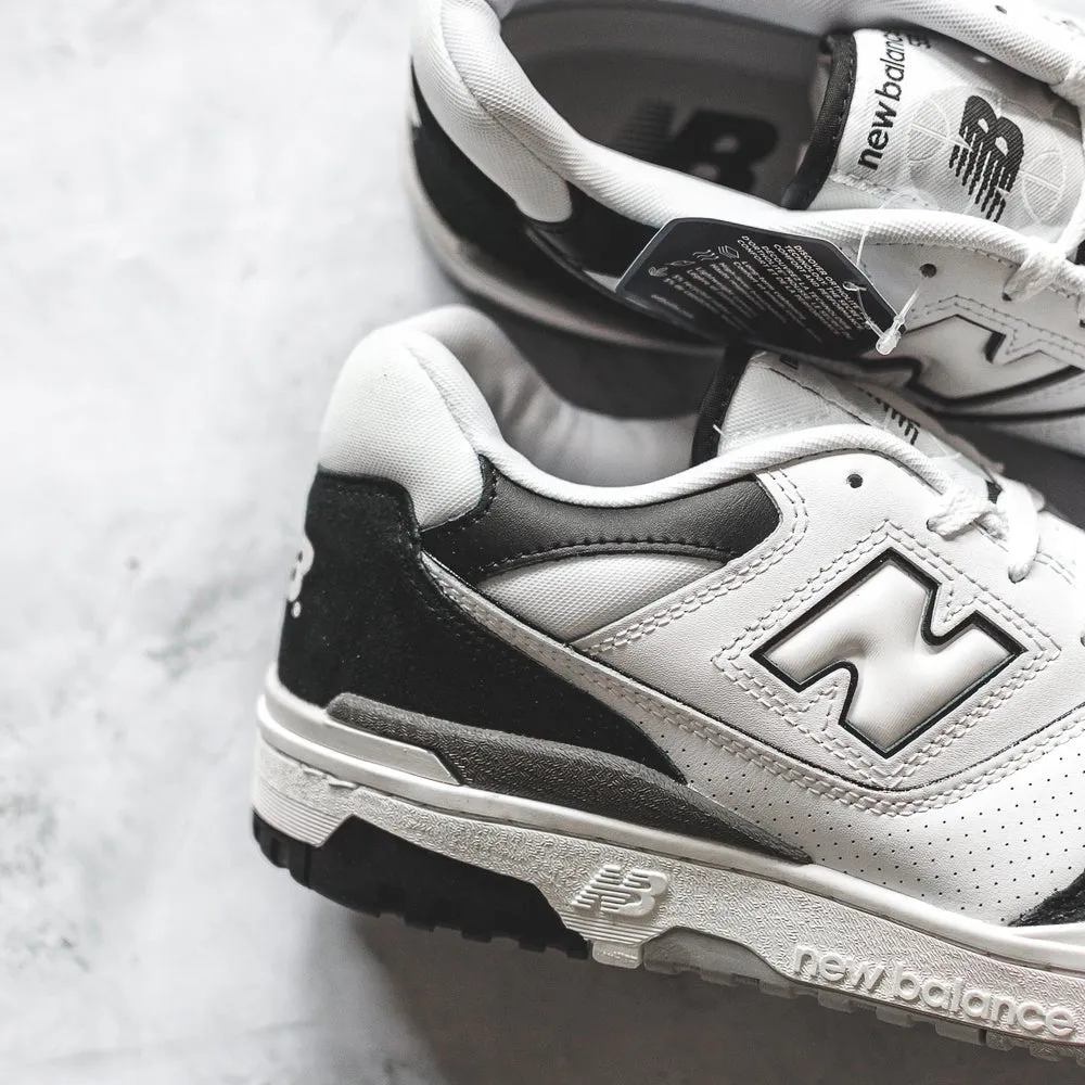 New Balance 550 White Black Rain Cloud