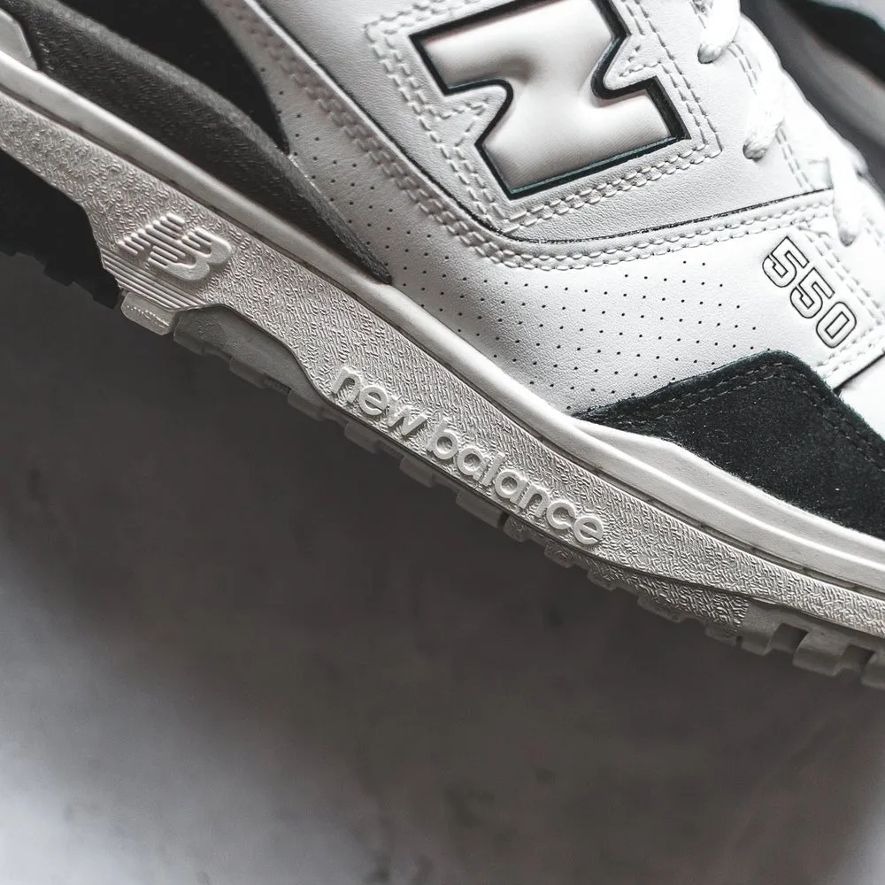 New Balance 550 White Black Rain Cloud