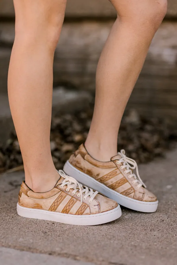 Odessa Leather Striped Sneaker ON SALE NOW: 25% OFF