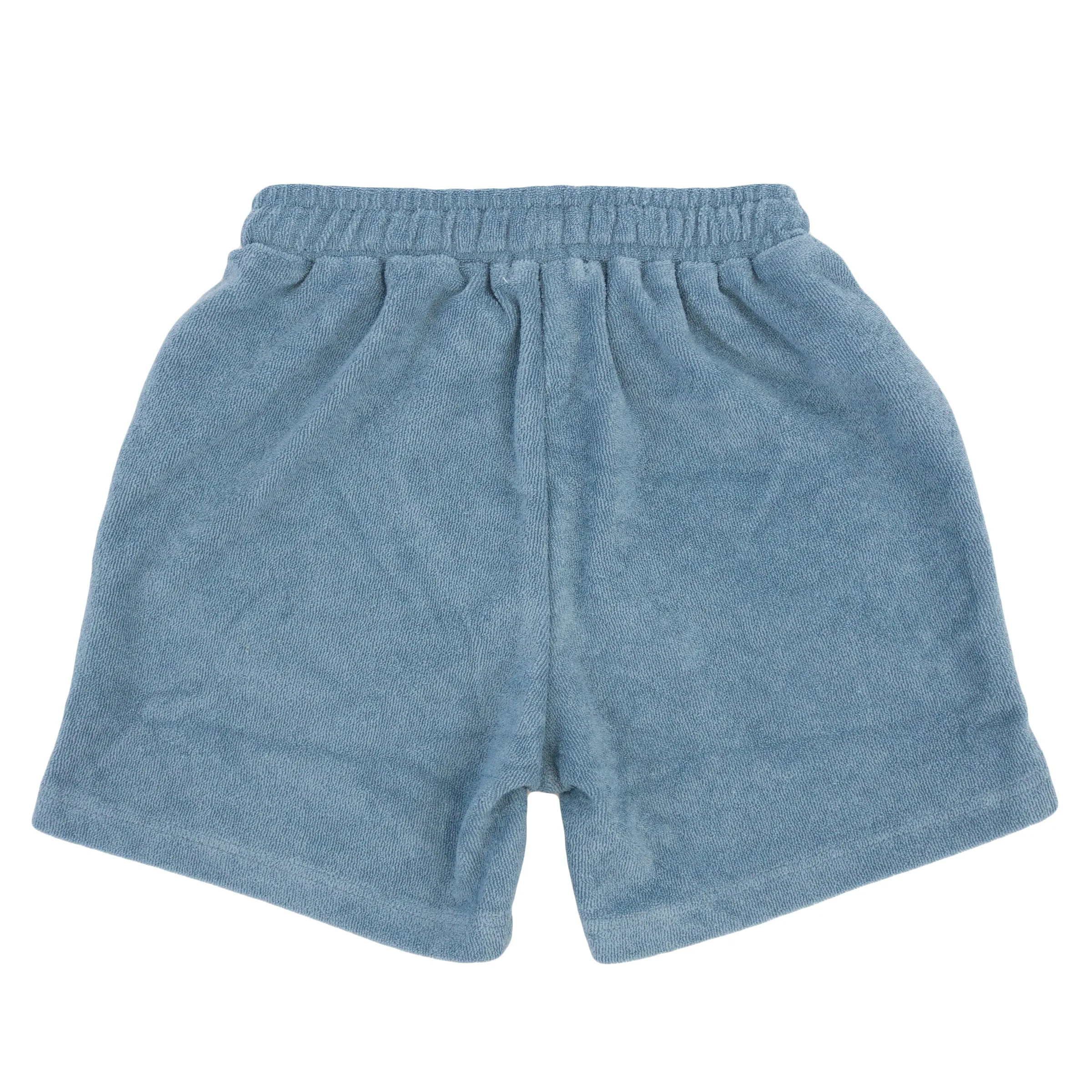 oh baby! Cotton Terry Boys Track Shorts - Fog