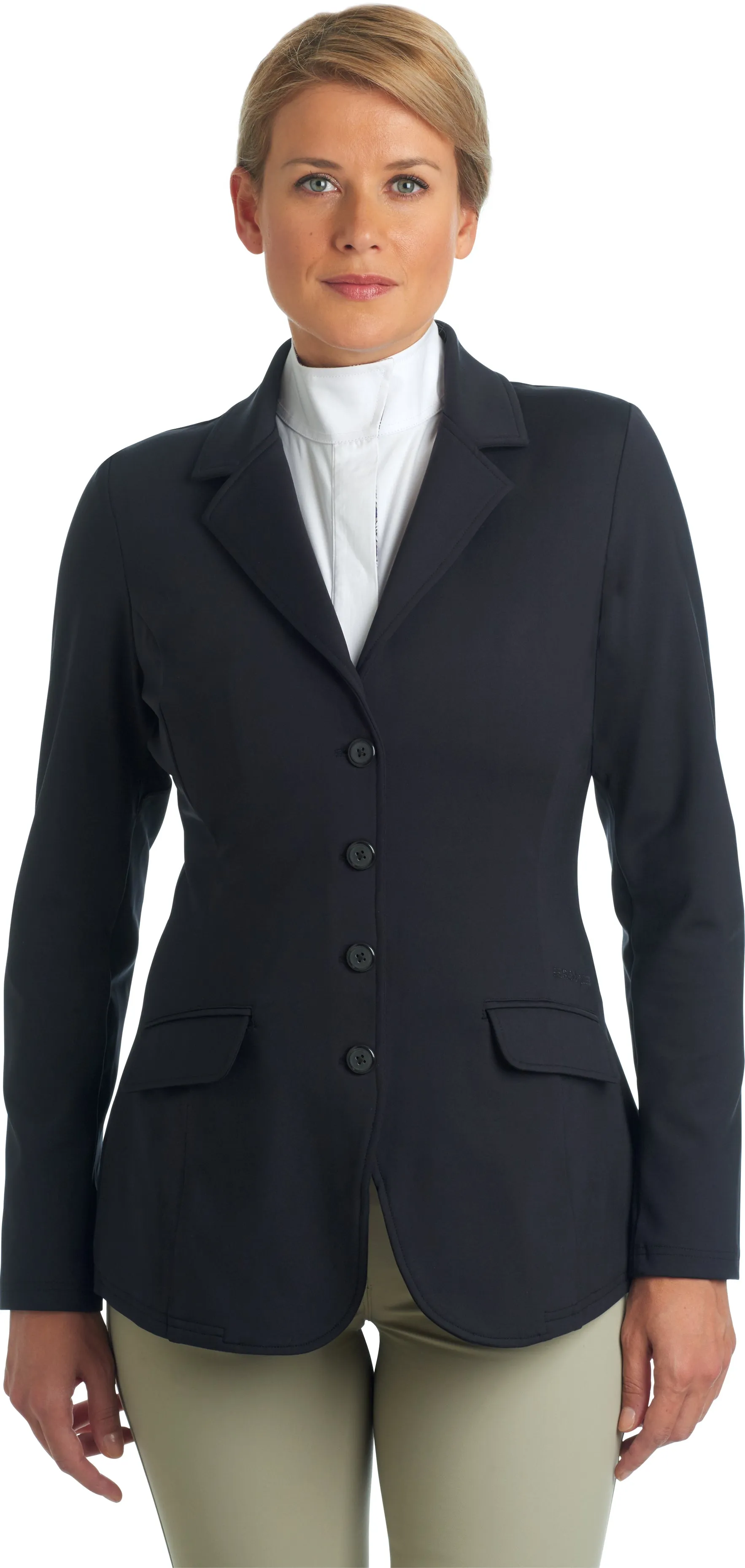 Ovation Destiny 4-Button Show Coat-Navy