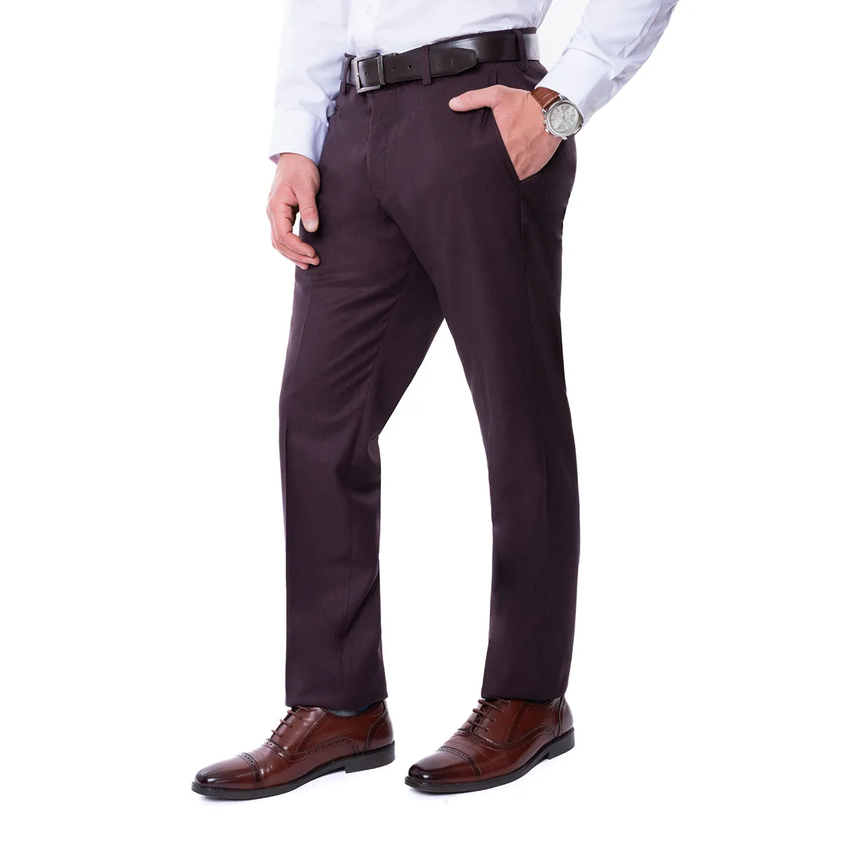 Pantalón Vino Aldo Conti Black