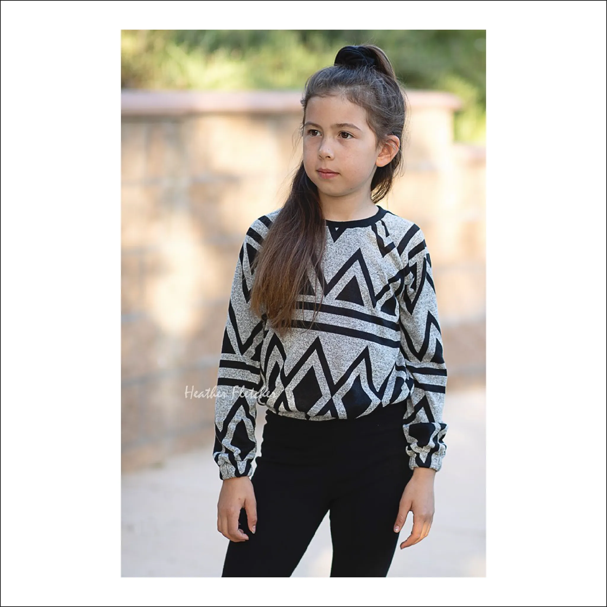 Pearson Pullover | Child Sizes 12M-14 | Beginner Level Sewing Pattern