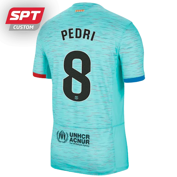 PEDRI #8 Barcelona Adults 3rd Jersey - 2023/24