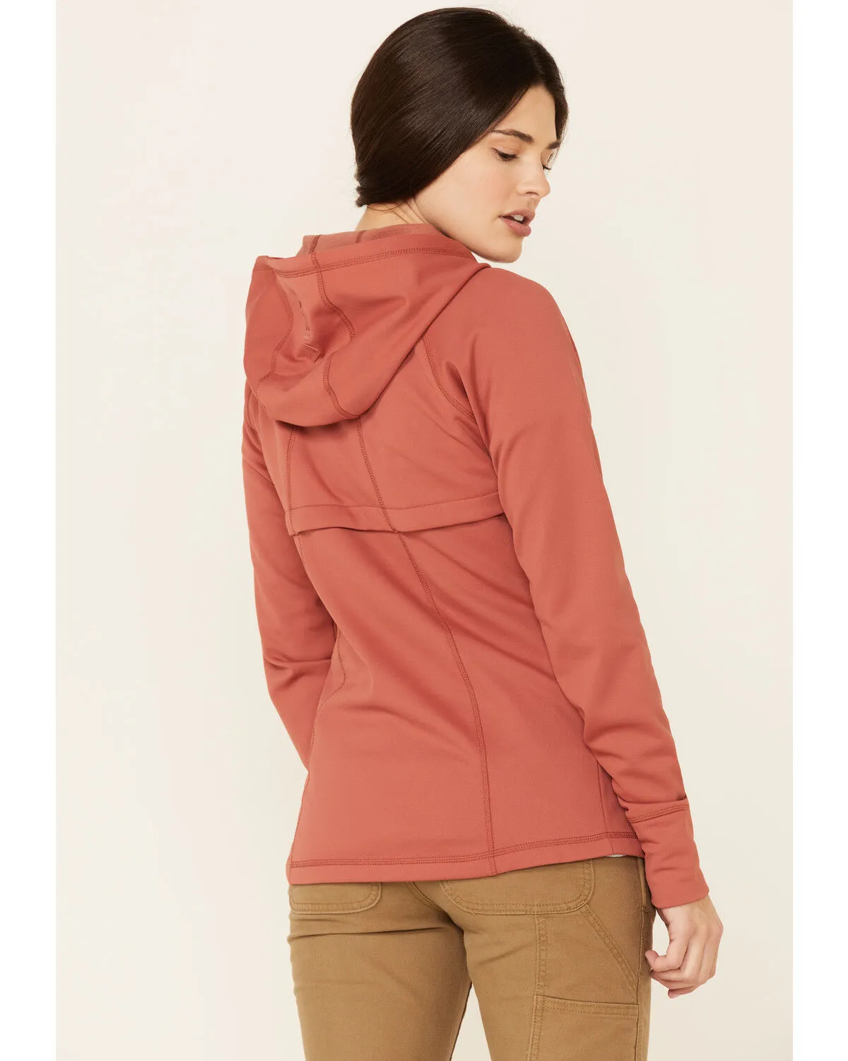 Product Name:  Ariat Women's Marsala Attain Thermal Zip-Front Hoodie