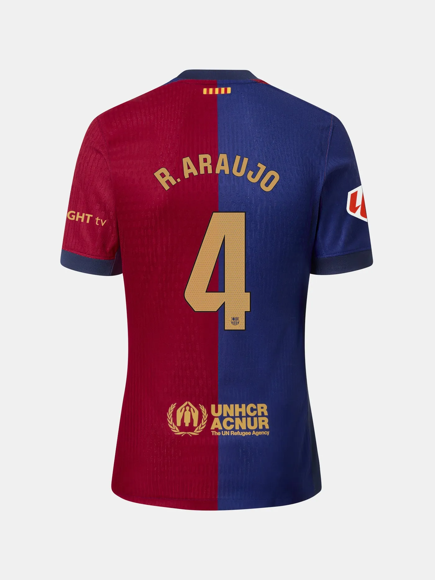 R. ARAUJO | LA LIGA Men's home jersey 24/25 FC Barcelona - Dri-Fit ADV