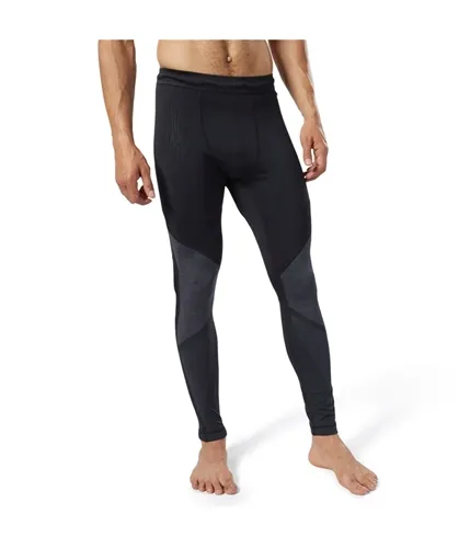 Reebok Mens Thermowarm Base Layer Athletic Pants