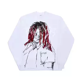 Revenge X Trippie Redd White Lightning L/S Tee