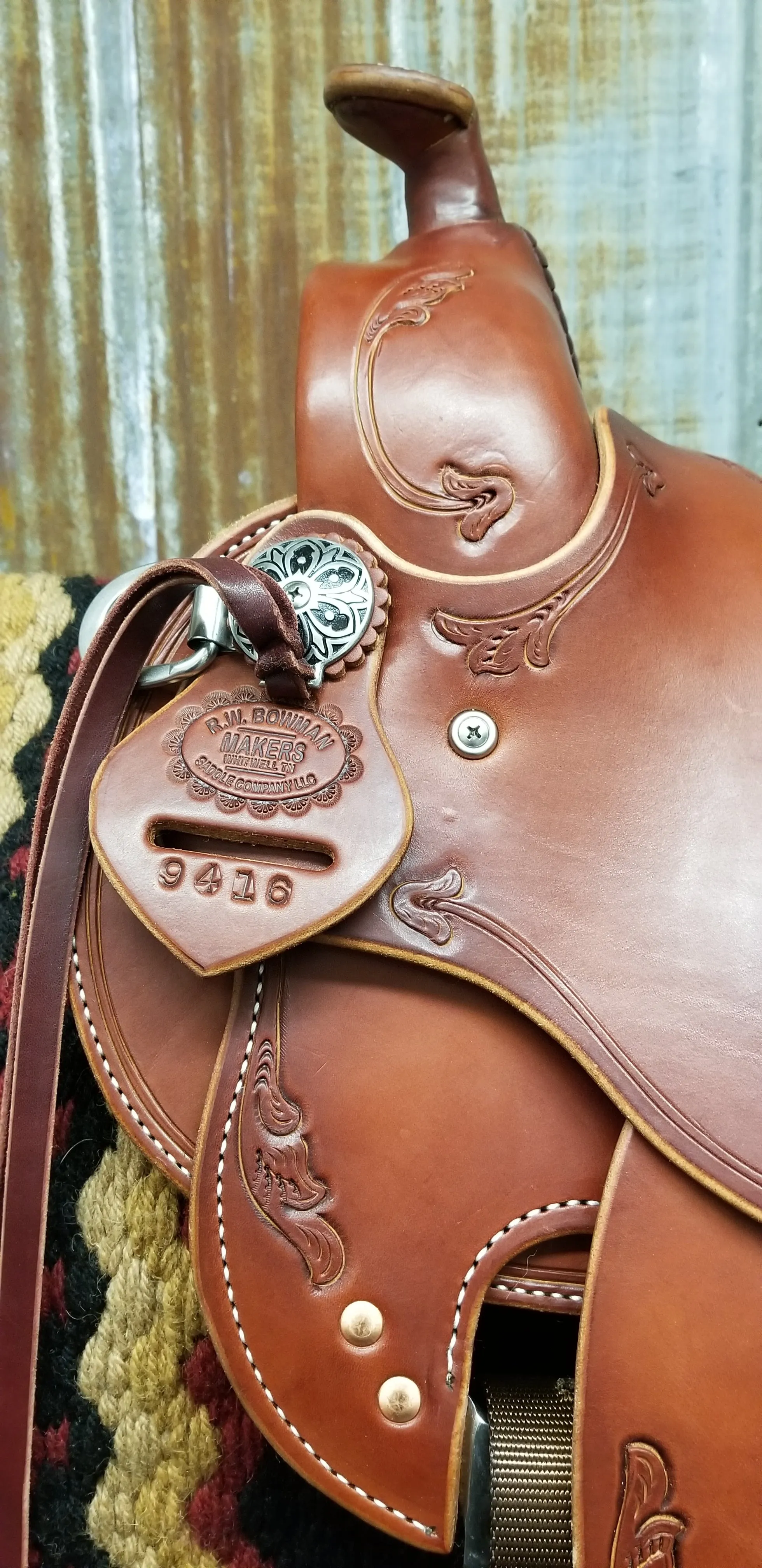 RW Bowman B–Light Trail Saddle