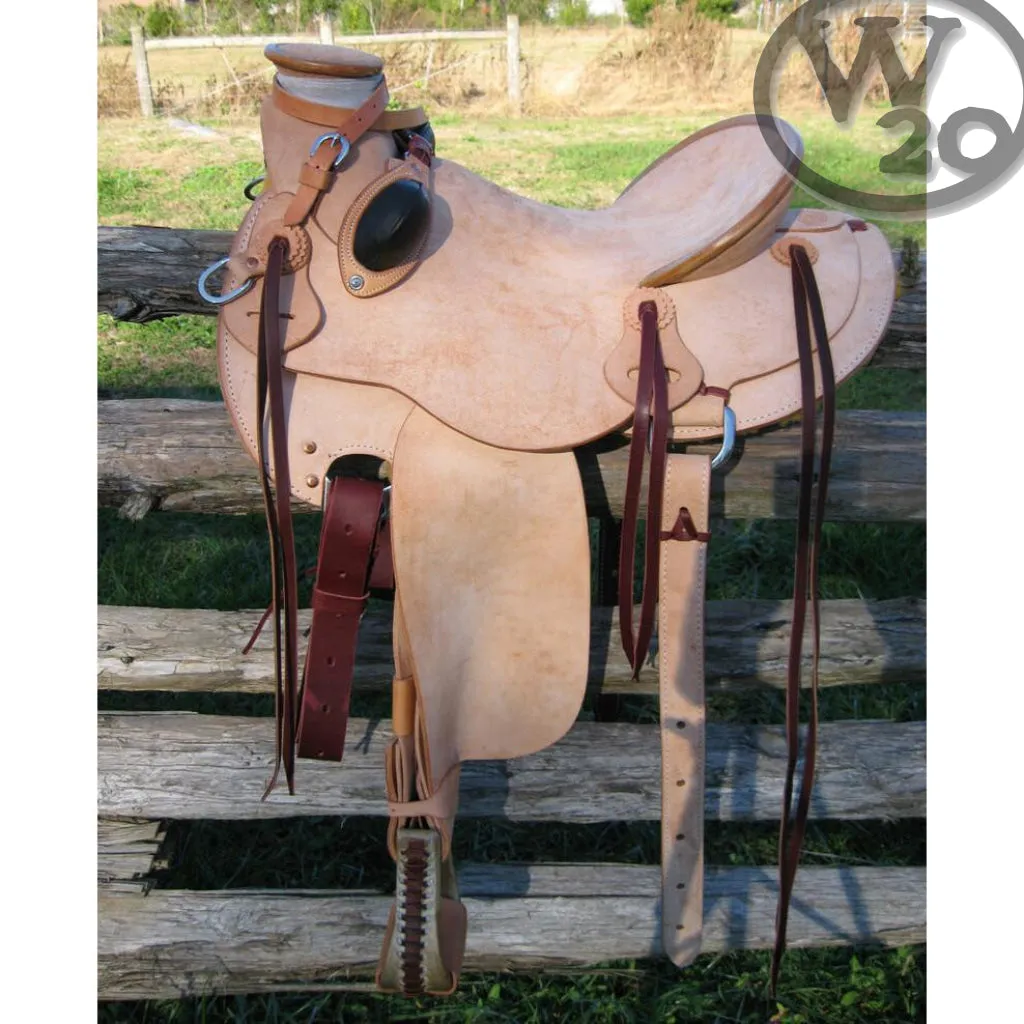 RW Bowman Mike Branch Rough Out Saddle