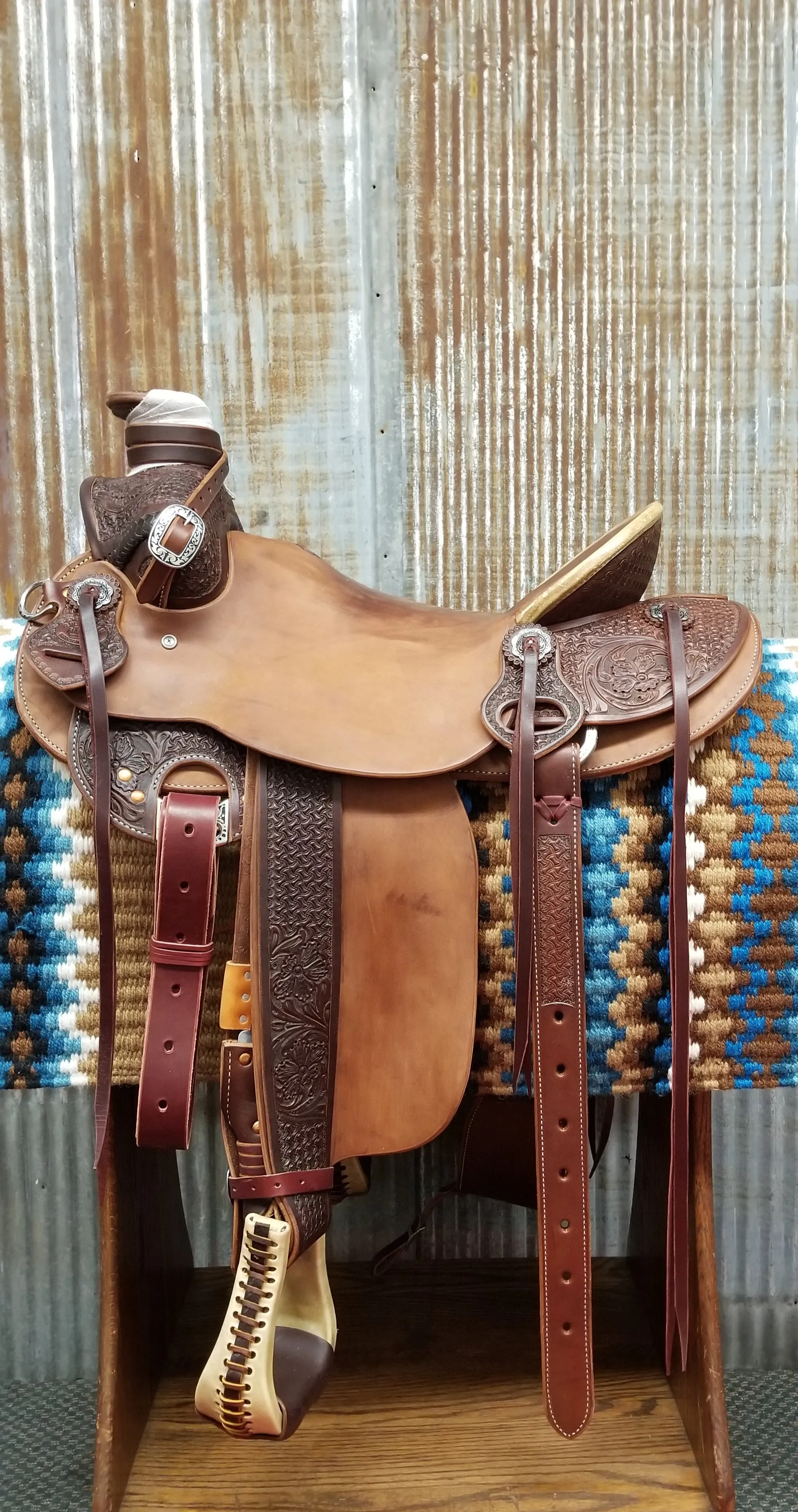 RW Bowman Will James Rancher Saddle