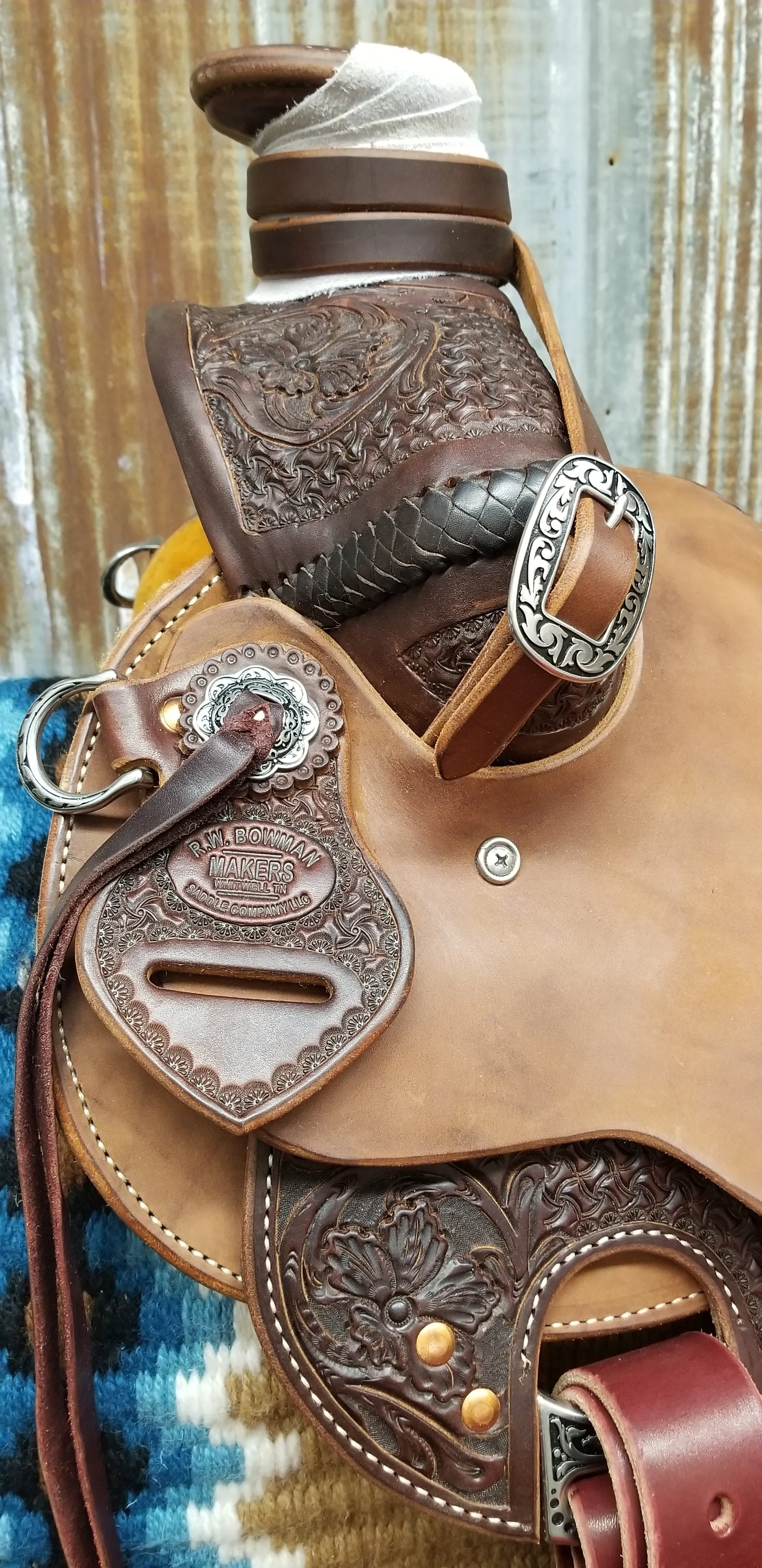 RW Bowman Will James Rancher Saddle