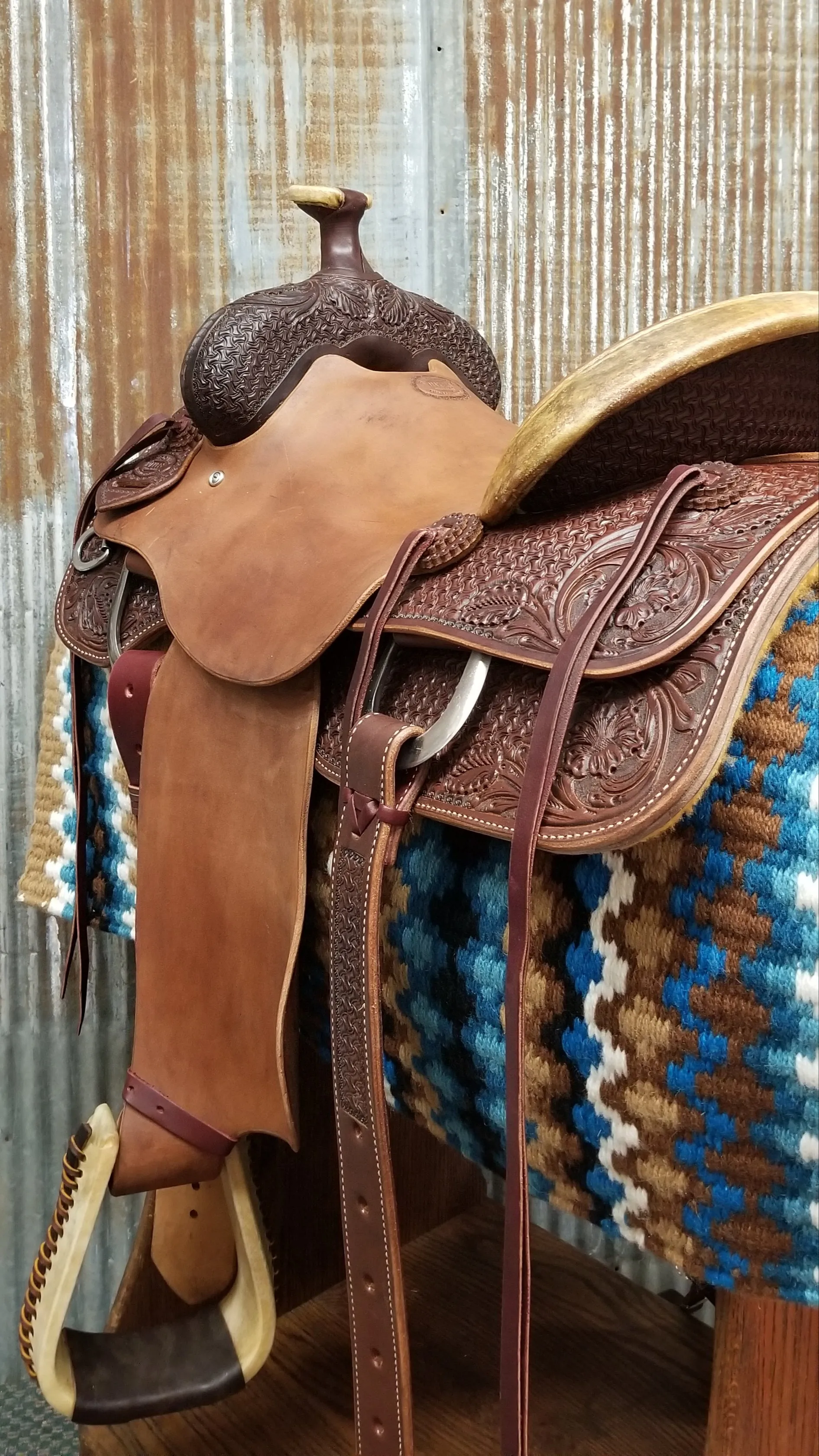 RW Bowman Will James Roper Saddle