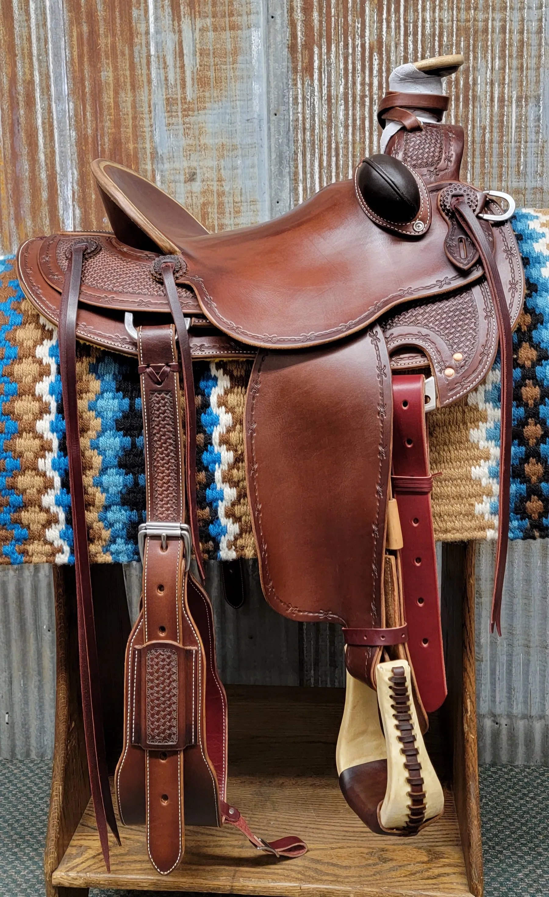 RW Bowman Working Class A-Fork Saddle