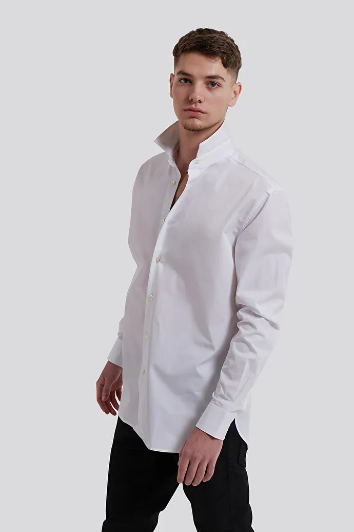 Saint Laurent  |SHIRT IN COTTON POPLIN