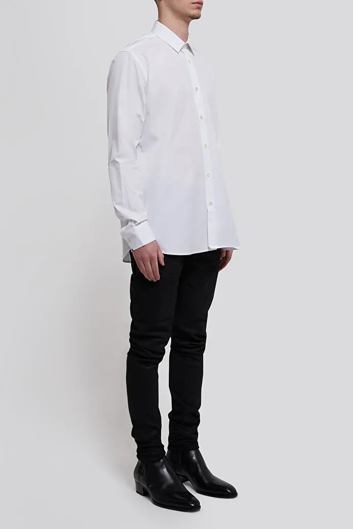 Saint Laurent  |SHIRT IN COTTON POPLIN