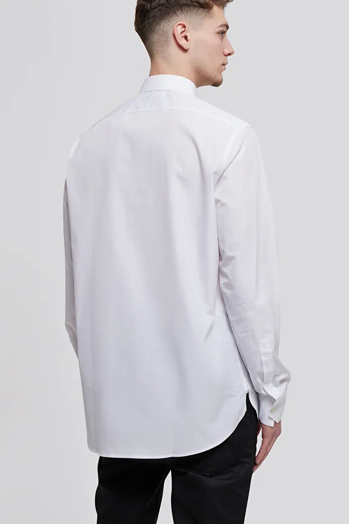 Saint Laurent  |SHIRT IN COTTON POPLIN