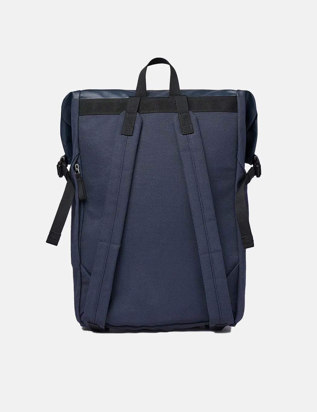 Sandqvist Alfred Rolltop Backpack (Polycotton) - Navy/Black