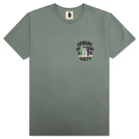 Saucer Cult S/S Tee - Surplus Green