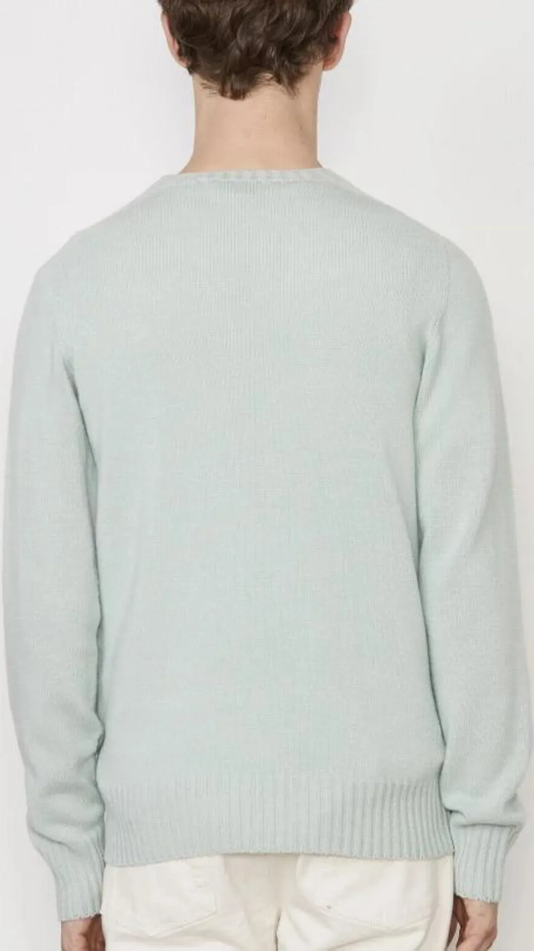 Seamless Cneck Italian Sweater