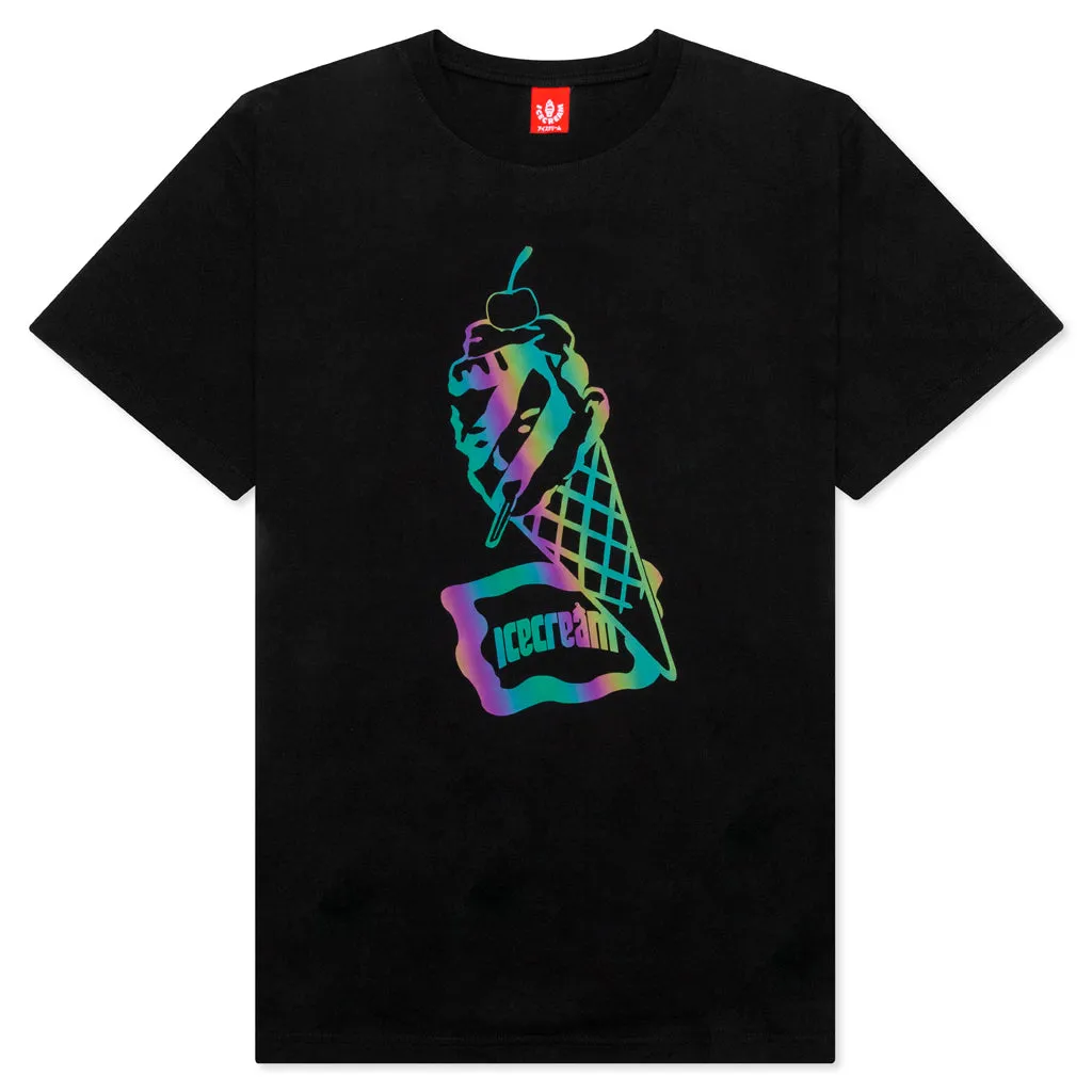 Shine S/S Tee - Black