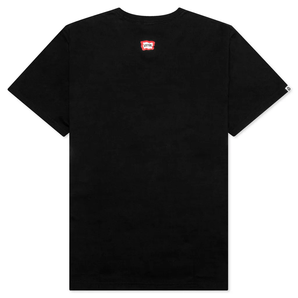 Shine S/S Tee - Black