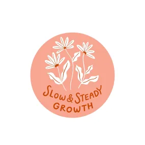 Slow & Steady Growth Sticker by Odd Daughter Paper Co