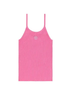 Sporty & Rich SRHWC Ribbed Tank in Cotton Candy