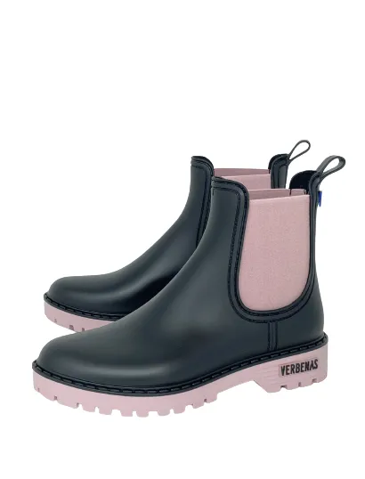 STIVALETTO RAIN DONNA NERO/ROSA