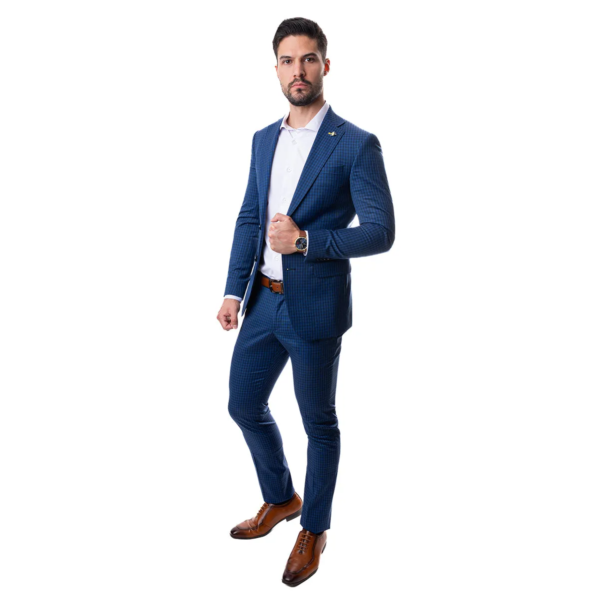 Traje Azul Aldo Conti Orange