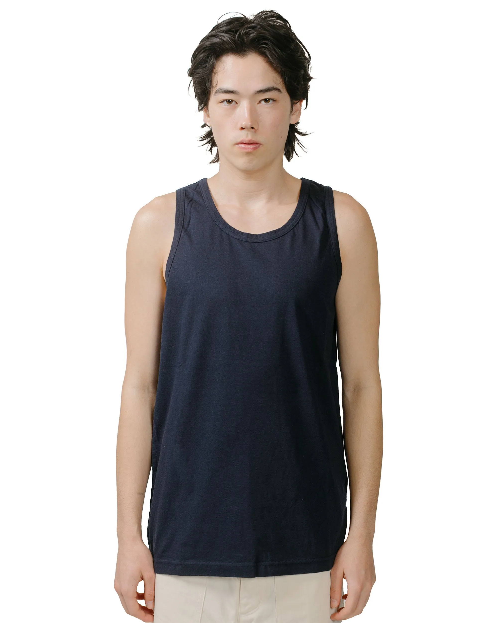 ts(s) Tank Top High Gauge Cotton Jersey Navy