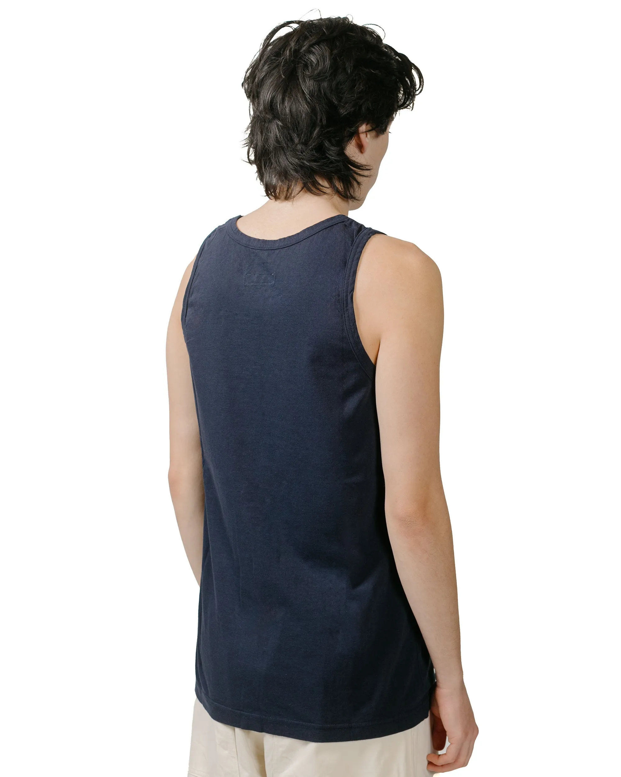 ts(s) Tank Top High Gauge Cotton Jersey Navy