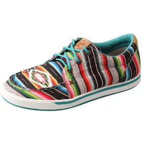 Twisted X Womens Hooey Loper-Black/Serape