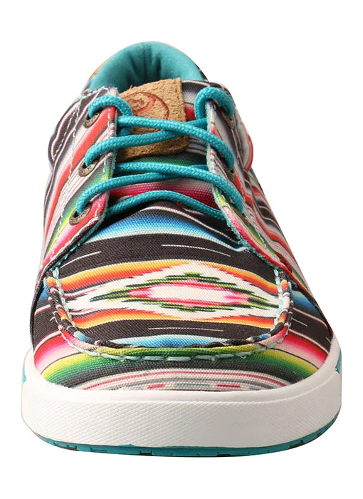 Twisted X Womens Hooey Loper-Black/Serape