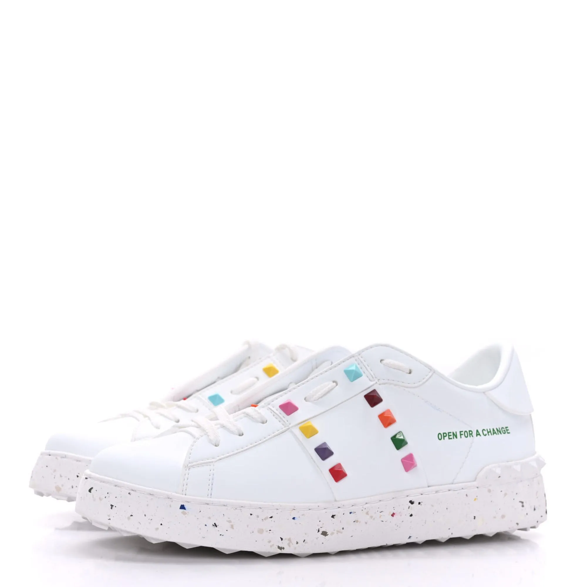 VALENTINO - Rockstud Open For A Change Sneakers