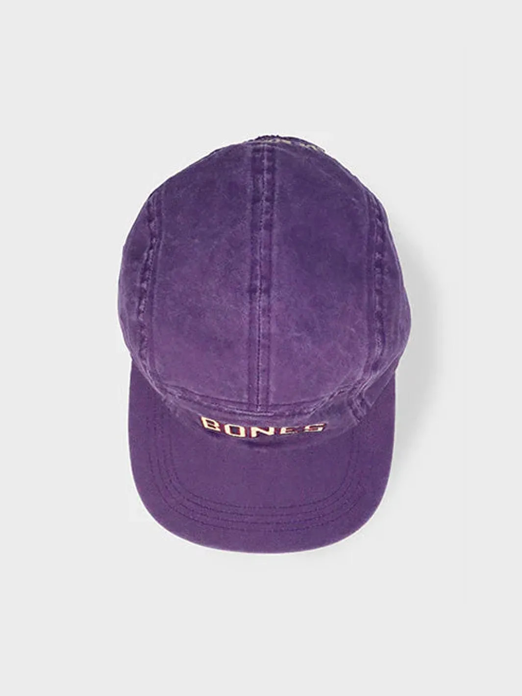 VARSITY BONES 5 PANEL CAP - PURPLE