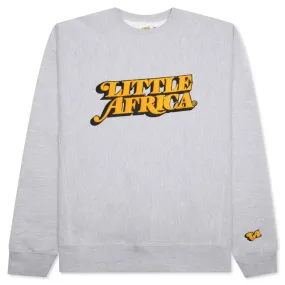 Varsity Crewneck - Heather Grey