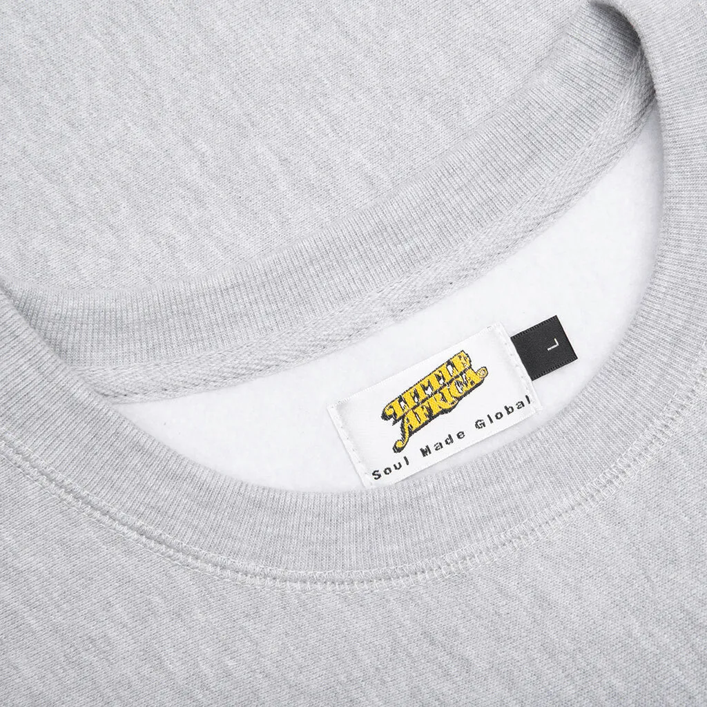 Varsity Crewneck - Heather Grey