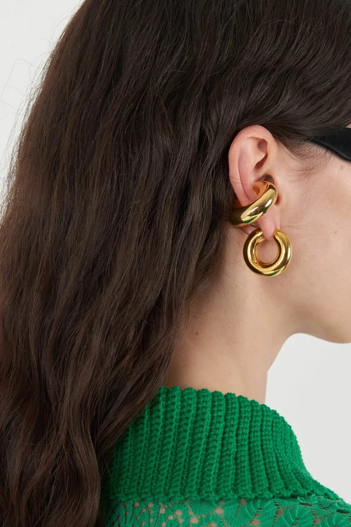 Varsity Earcuff in Gold