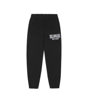 VARSITY LOGO SWEATPANTS - BLACK