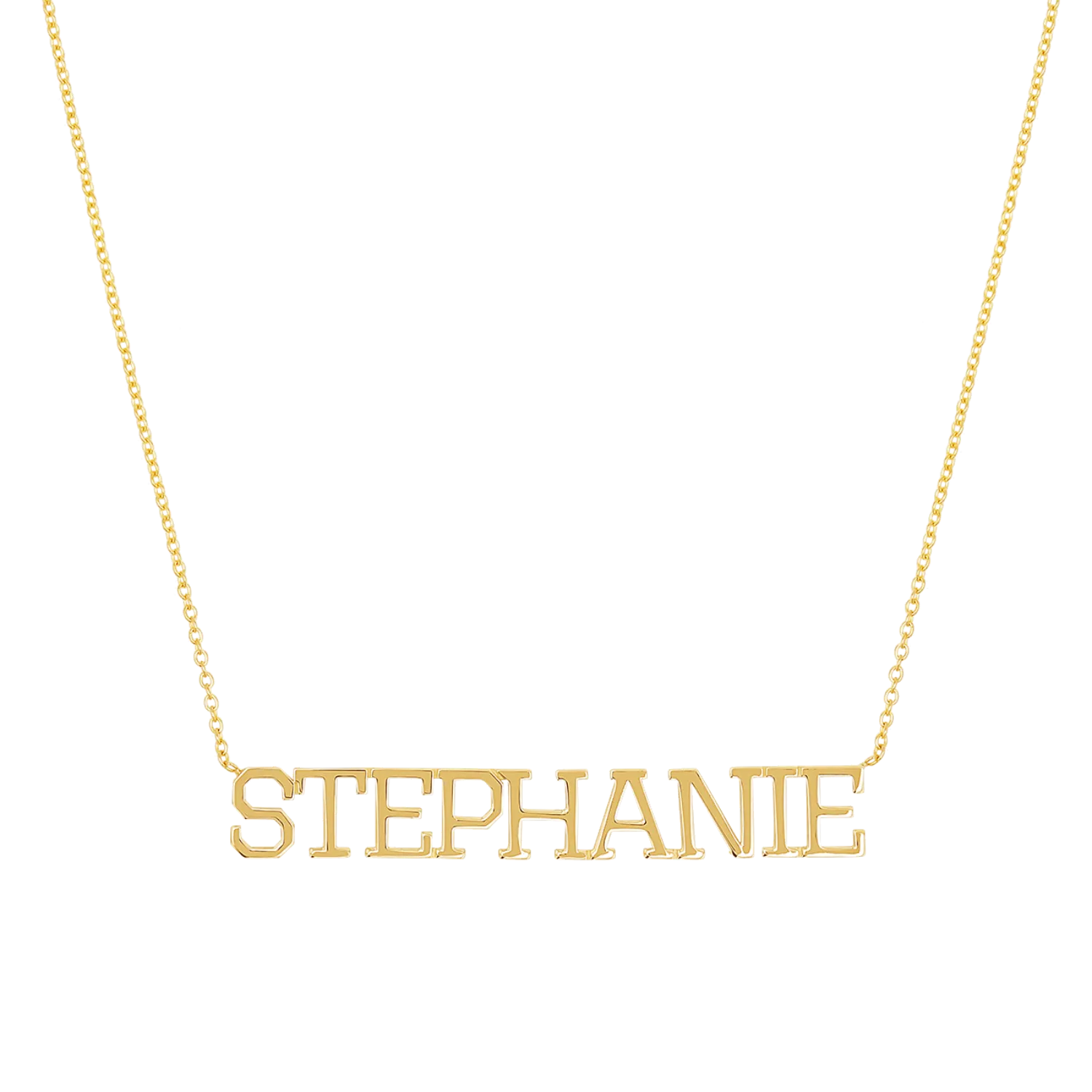 Varsity Name Necklace