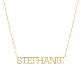 Varsity Name Necklace