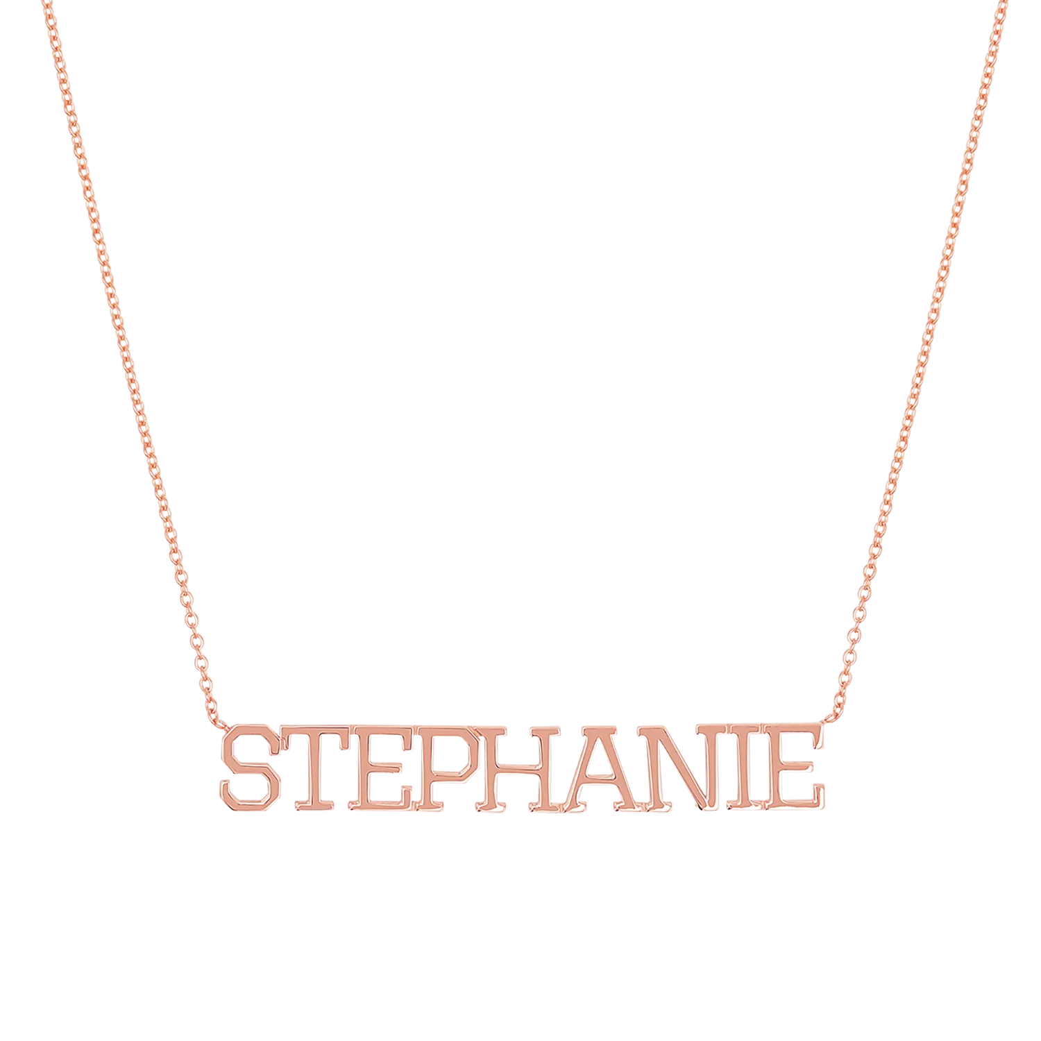 Varsity Name Necklace