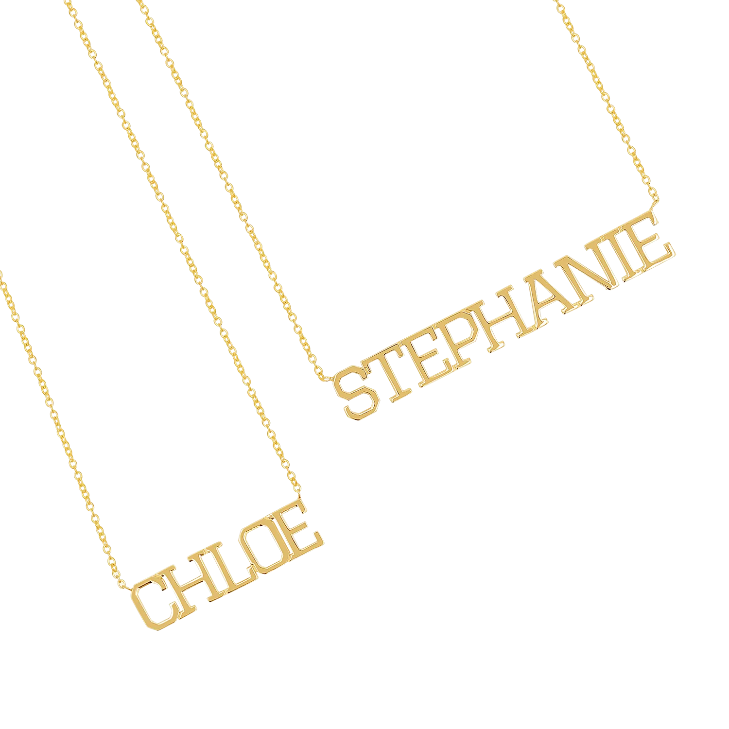 Varsity Name Necklace