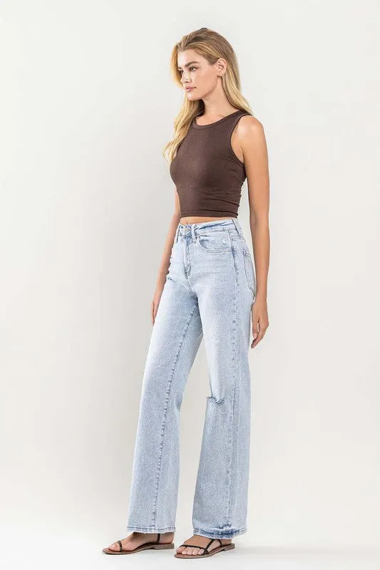 Vervet 90's Vintage Super High-Rise Flare Jeans