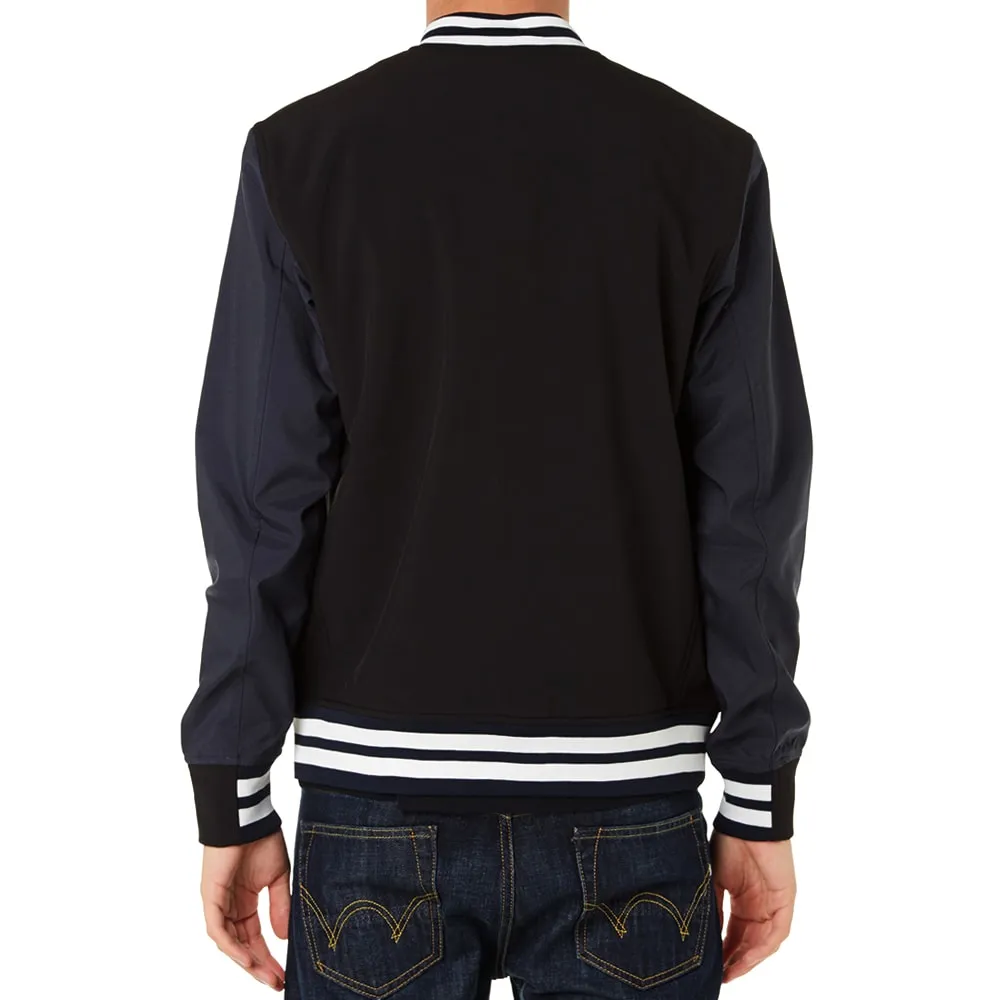 Wood Wood Giles Varsity BomberBlack